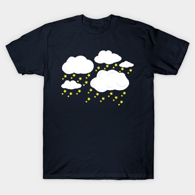 Raining Stars T-Shirt by ShinyBat